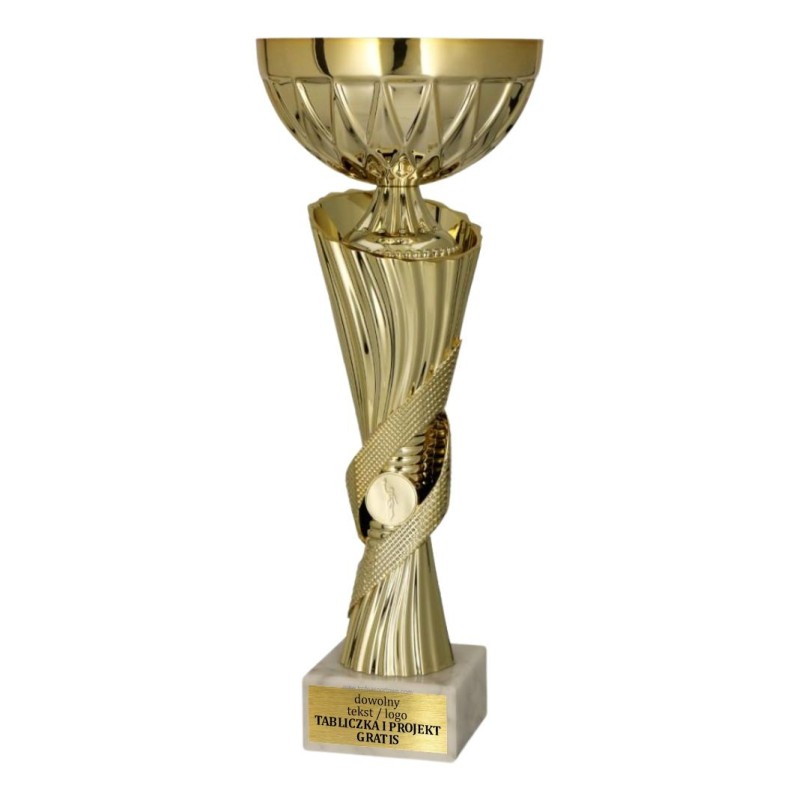 Puchar 9293 z emblematem 25 mm