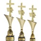 Puchar NT1000 z figurką krzyż religia