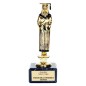 Złota statuetka F86 edukacja absolwentka z dyplomem Złota statuetka F86 edukacja absolwentka z dyplomem