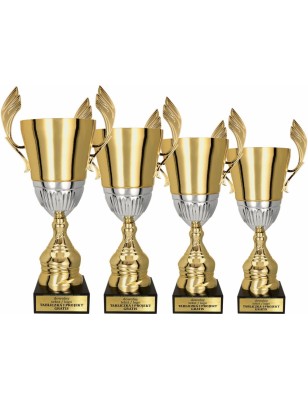 Puchar 4128 złoto-srebrny o reprezentacyjnej sylwetce