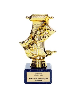 Złota statuetka F145 teatr sztuka