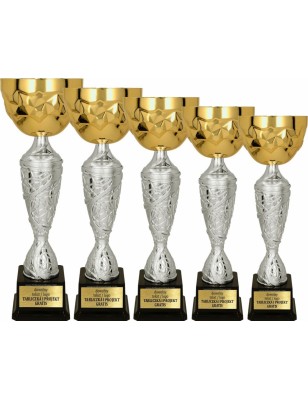 Puchar 4186 złoto-srebrny smukły na konkurs i zawody