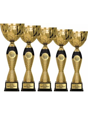 Puchar 4221 złoto-czarny z miejscem na emblemat