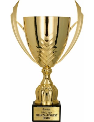 Puchar 4224 złoty z marmurową podstawą i uchwytami