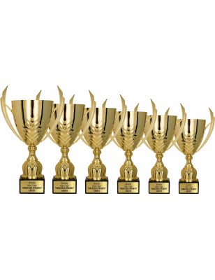 Puchar 4224 złoty z marmurową podstawą i uchwytami