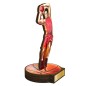 Drewniana statuetka koszykarska koszykówka Drewniana statuetka koszykarska koszykówka