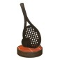Drewniana statuetka tenis ziemny rakieta+piłka Drewniana statuetka tenis ziemny rakieta+piłka