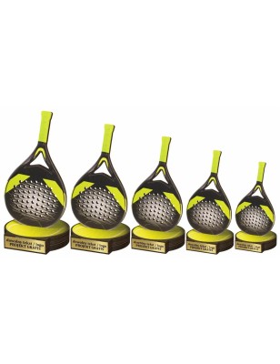 Drewniana statuetka padel