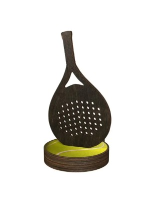 Statuetka drewniana - seria RW padel