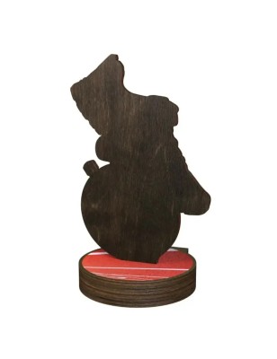 Statuetka drewniana - seria RW biegi