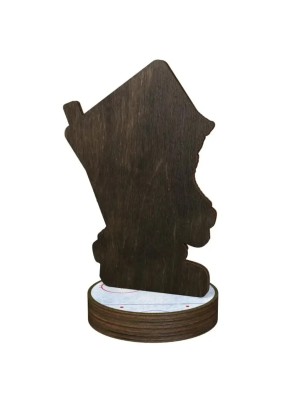 Statuetka drewniana - seria RW hokej