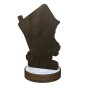 Drewniana statuetka Hokej