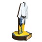 Drewniana statuetka Judo sztuki walki kimono Drewniana statuetka Judo sztuki walki kimono