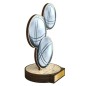 Drewniana statuetka petanque bule