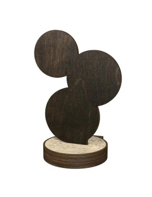 Statuetka drewniana - seria RW petanque bule