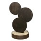 Drewniana statuetka petanque bule