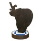 Drewniana statuetka szermierka maska + szpada