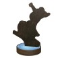 Drewniana statuetka łyżwiarstwo szybkie panczeny Drewniana statuetka łyżwiarstwo szybkie panczeny