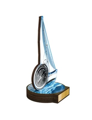 Statuetka drewniana - seria RW żeglarstwo