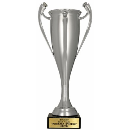 Puchar 7094 srebrny klasyczny z marmurową podstawą