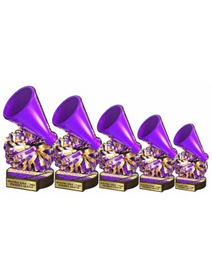 Drewniana statuetka cheerleading pompon