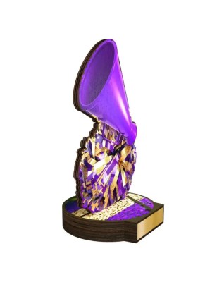 Statuetka drewniana - seria RW cheerleading