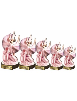 Drewniana statuetka zawody taneczne balet