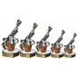Drewniana statuetka strzelectwo sportowe karabin Drewniana statuetka strzelectwo sportowe karabin