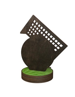 Statuetka drewniana - seria RW Piłka Nożna