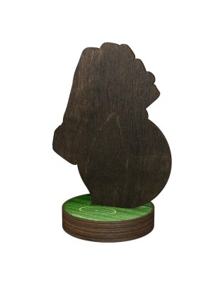 Statuetka drewniana - seria RW Piłka Nożna bramkarz