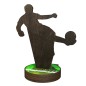 Drewniana statuetka Piłka Nożna piłkarz strzał MVP Drewniana statuetka Piłka Nożna piłkarz strzał MVP