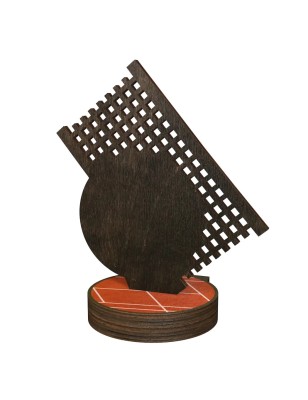 Statuetka drewniana - seria RW tenis ziemny
