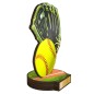 Drewniana statuetka Softball baseball Drewniana statuetka Softball baseball