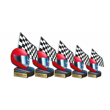Drewniana statuetka gokarty karting Motosport