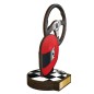 Drewniana statuetka kierownica kask wyścigi Motosport Drewniana statuetka kierownica kask wyścigi Motosport