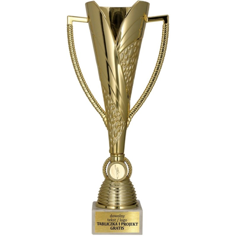 Puchar 7247 złoty z uchwytami