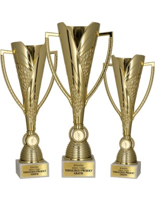 Puchar 7247 złoty z uchwytami