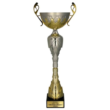 7255 – elegancki puchar z marmurową podstawą i podiumowym stylem
