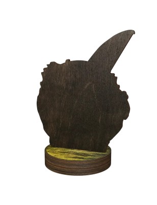 Statuetka drewniana - seria RW Wędkarstwo dla najlepszego wędkarza