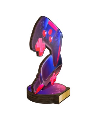 Statuetka drewniana - seria RW gaming e-sport
