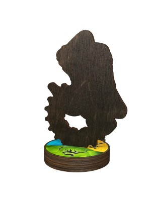 Statuetka drewniana - seria RW triathlon