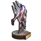 Drewniana statuetka Zapasy zawody zapaśnicze