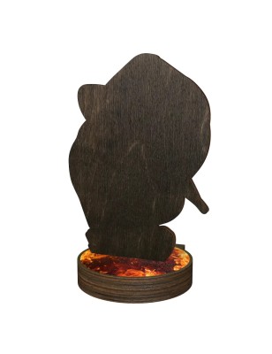 Statuetka drewniana - seria RW Straż Pożarna trofeum dla strażaka