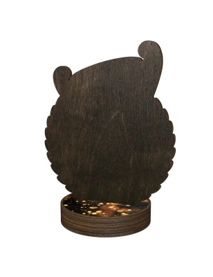 Statuetka drewniana - seria RW uniwersalne Złote Trofeum