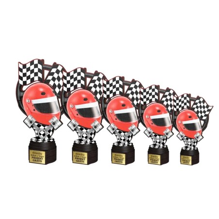 Drewniana statuetka ACTCW motosport mistrz kierownicy