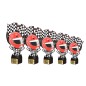 Drewniana statuetka ACTCW motosport mistrz kierownicy
