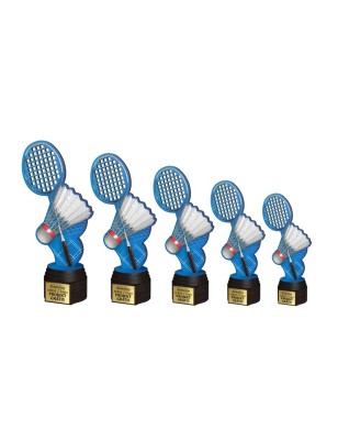 Drewniana statuetka ACTCW badminton rakieta