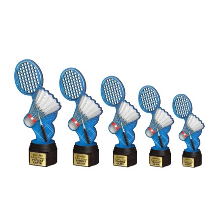 Drewniana statuetka ACTCW badminton rakieta