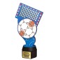 Drewniana statuetka ACTCW futsal piłka halowa