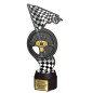 Drewniana statuetka wyścigi motosport Drewniana statuetka wyścigi motosport